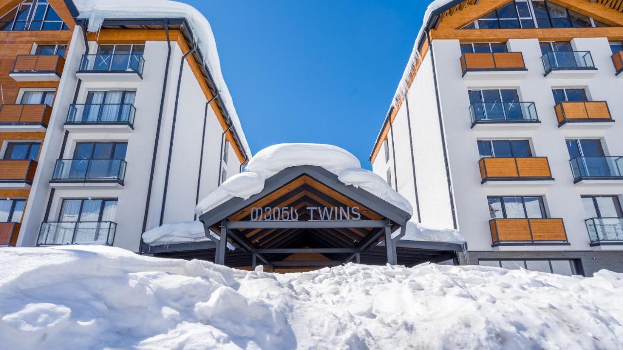 Touch The Mountains, Twins Hotel, New グダウリ エクステリア 写真